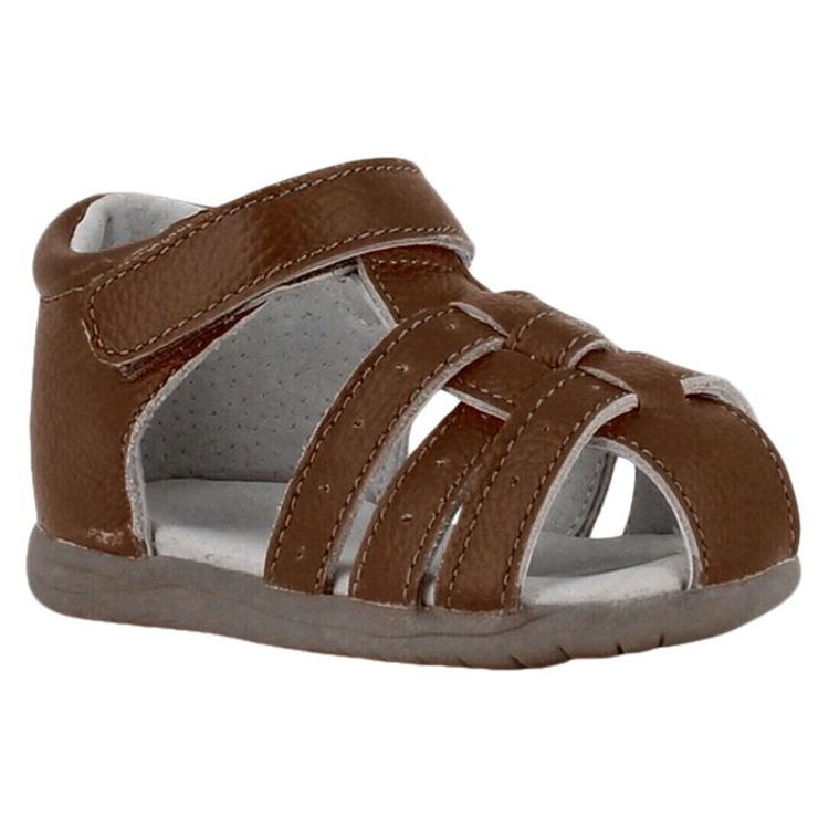 Picture of B146674 BOYS HIGH QUALITY AND COMFORTABLE BROWN SANDALS